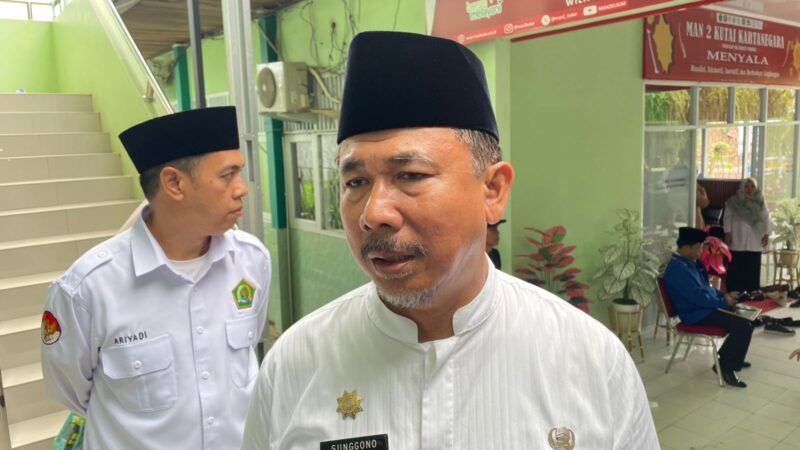 Sunggono - Sekda Kukar (Latif/Eksposisi)