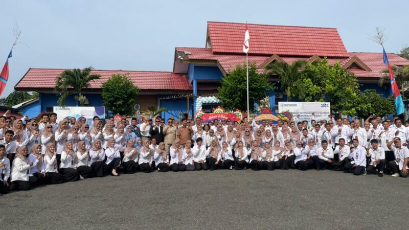 Apel Peringatan Hari Ulang Tahun ke-34 Perumda Air Minum Tirta Mahakam Tenggarong (Latif/Eksposisi)