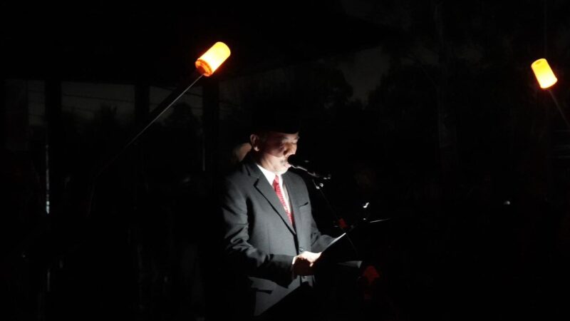 Apel Kehormatan dan Renungan Suci di TMP Wadah Batuah Kecamatan Sangasanga (Latif/Eksposisi)