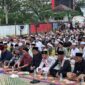 Suasana buka puasa bersama DPC PDI-Perjuangan Kutai Kartanegara (Latif/Eksposisi)
