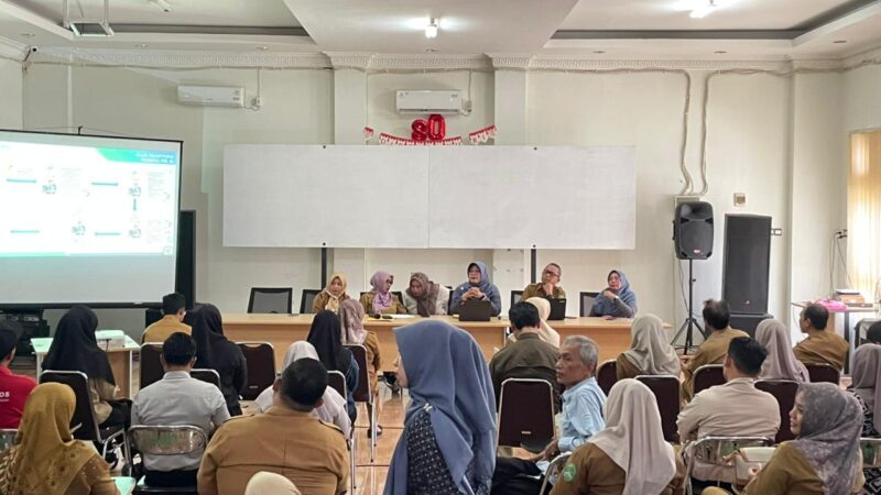 Sosialisasi program BPJS Kesehatan di Aula Pertemuan Dinsos Kukar (Latif/Eksposisi)
