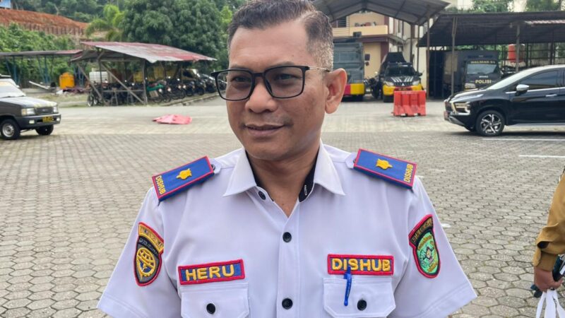 Heru Setiawan - Kepala Seksi Pengawasan Lalu Lintas Angkutan Jalan (LLAJ) Dishub Kukar (Latif/Eksposisi)