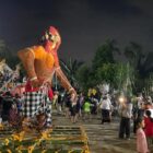 Kemeriahan Pawai Ogoh-ogoh saat umat Hindu di Tenggarong menyambut Hari Raya Nyepi (Latif/Eksposisi)