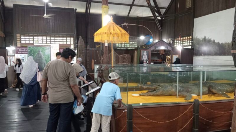Suasana Museum Kayu Tuah Himba Tenggarong (Latif/Eksposisi)