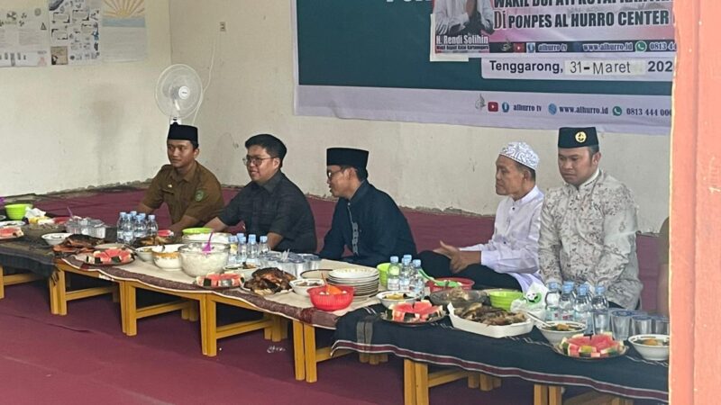 Silaturahmi dan Halal Bihalal Wakil Bupati Kutai Kartanegara ke Pondok Pesantren Al Huro Kaltim di Kecamatan Tenggarong (Latif/Eksposisi)

