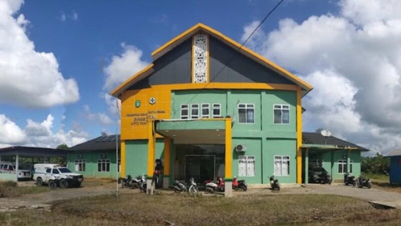 Gedung UPTD Puskesmas Tabang (Istimewa)