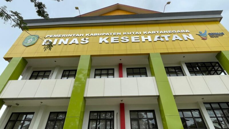 Gedung Dinas Kesehatan Kutai Kartanegara (Latif/Eksposisi)