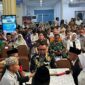 Proses Ijab Kabul Nikahan Masal di  Aula Mall Pelayanan Publik Kukar (Latif/Eksposisi)