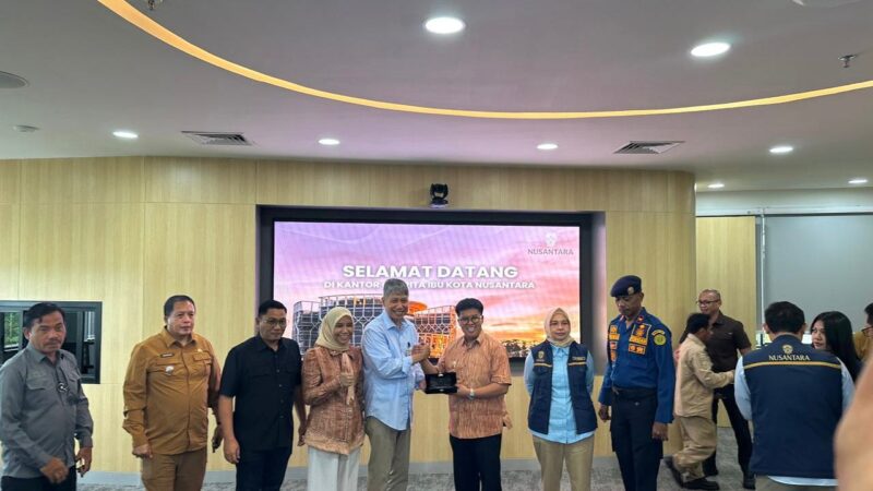 Pemkab Kukar Audiensi bersama Sekretaris Utama Otorita IKN (Latif/Eksposisi)