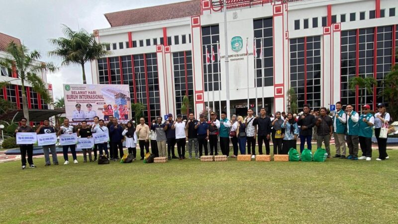 Upacara Peringatan Hari Buruh Internasional (May Day) 2026 di Kutai Kartanegara (Latif/Eksposisi)