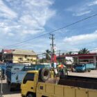 Suasana antrian panjang solar subsidi di SPBU Tenggarong (Latif/Eksposisi)