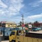 Suasana antrian panjang solar subsidi di SPBU Tenggarong (Latif/Eksposisi)