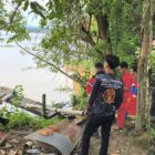 Proses pencarian korban tenggelam di Loa Kulu (Istimewa)