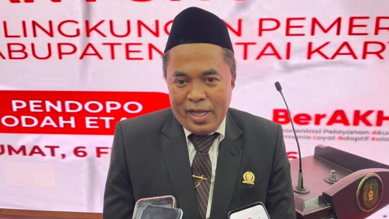 Ahmad Yani - Ketua DPRD Kutai Kartanegara (Latif/Eksposisi)