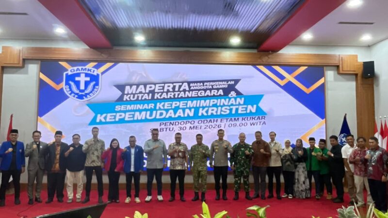 Acara pembukaan Maperta Gamki dan Seminar Kepemimpinan Kristen Kukar (Latif/Eksposisi)