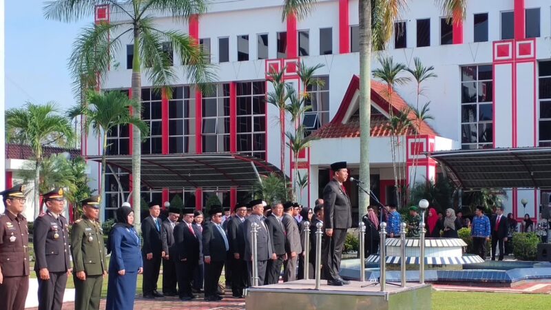 Upacara peringatan Hari Lahir Pancasila di Kukar (Latif/Eksposisi)