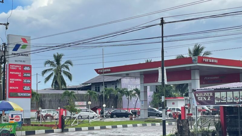 SPBU di Tenggarong (Latif/Eksposisi)
