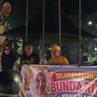 Masyarakat menyambut Kepulangan Rita Widyasari di Tenggarong (Latif/Eksposisi)