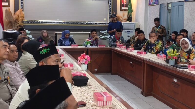 Rapat koordinasi upaya pencegahan dan penanganan kasus kekerasan di lingkungan pondok pesantren (Latif/Eksposisi)