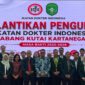 Pelantikan pengurus IDI Kukar (Latif/Eksposisi)