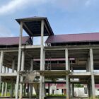 Rangka bangunan baru LPP Kelas IIA Tenggarong (Latif/Eksposisi)