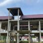 Rangka bangunan baru LPP Kelas IIA Tenggarong (Latif/Eksposisi)