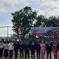Upacara Hari Bhayangkara ke-80 di halaman Polres Kukar (Latif/Eksposisi)