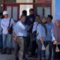 Para pekerja di salah satu perusahaan pertambangan batu bara di kawasan Delineasi IKN (Istimewa)