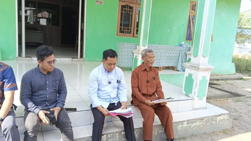 Konferensi pers Yayasan Pondok Modern Ibadurrahman Kampung Damai (Latif/Eksposisi)