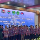 Pelantikan Pengurus Persatuan Perangkat Desa Indonesia Provinsi Kalimantan Timur Masa Bakti 2025–2030 (Latif/Eksposisi)