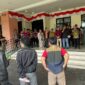 Aksi Demonstrasi HMI Cabang Kutai Kartanegara di Kantor DPRD Kutai Kartanegara (Latif/Eksposisi)