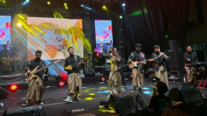 Penampilan Petala Borneo di IDEF Yogyakarta (Istimewa)