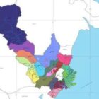 Peta wilayah Kutai Kartanegara (Istimewa)