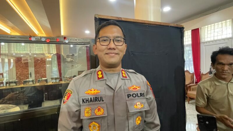 Teks Foto : AKBP Khairul Basyar - Kapolres Kutai Kartanegara (Latif/Eksposisi)
