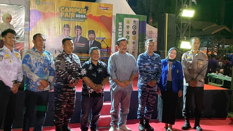 Pembukaan Campus Fair Tahun 2026 yang digelar di Simpang Odah Etam (Latif/Eksposisi)
