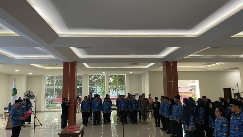 Pelantikan Pejabat Administrator dan Fungsional Pemerintah Kabupaten Kutai Kartanegara (Latif/Eksposisi)