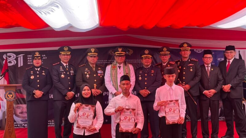 Penyerahan Remisi  Kemerdekaan di Lapas Kelas IIA Tenggarong (Latif/Eksposisi)