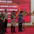 Peluncuran video promosi, tema, logo dan jadwal rangkaian Erau Adat Kutai 2026 (Latif/Eksposisi)