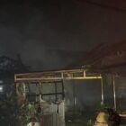 Kebakaran di Jalan Pesut Kelurahan Timbau (Latif/Eksposisi)