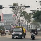 Suasana Tenggarong diselimuti kabut asap (Latif/Eksposisi)