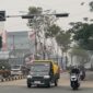 Suasana Tenggarong diselimuti kabut asap (Latif/Eksposisi)