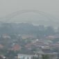 Suasana Tenggarong diselimuti kabut asap (Latif/Eksposisi)
