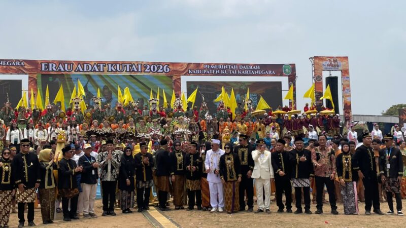 Opening Ceremony Erau Adat Kutai 2026 (Latif/Eksposisi)