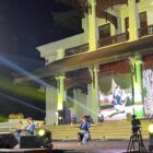 Penampilan Pentas Seni di Halaman Kedaton Kesultanan Kutai Kartanegara Ing Martadipura (Latif/Eksposisi)