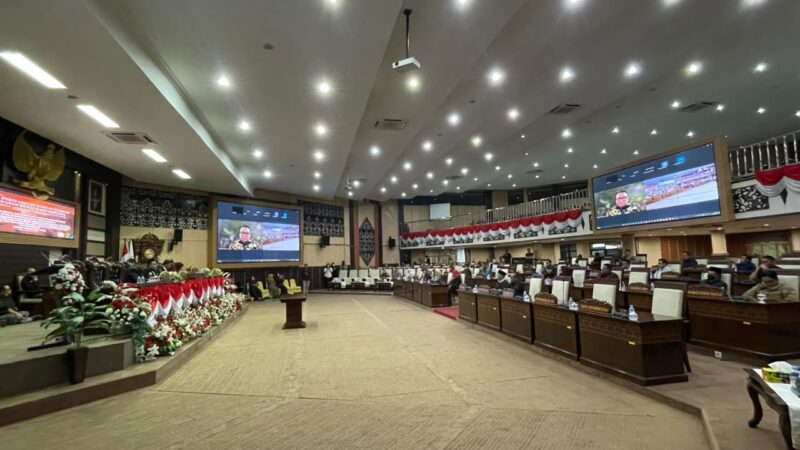 Rapat Paripurna Pengesahan Perubahan APBD Kukar 2026 (Latif/Eksposisi)