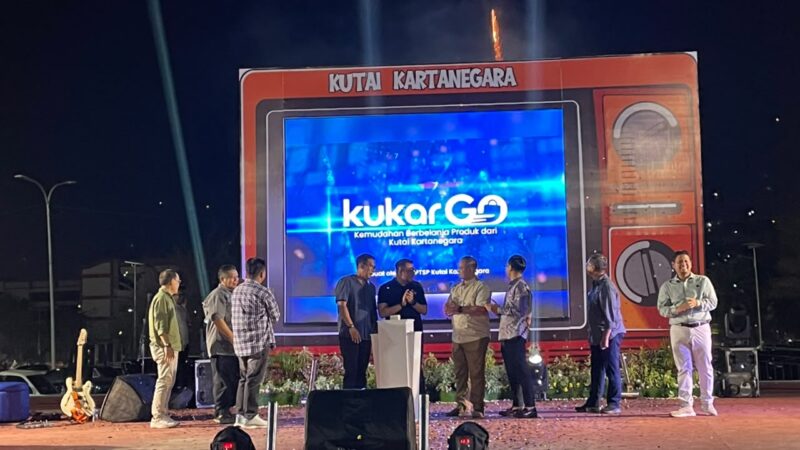 Peluncuran Arbizz Space dan aplikasi KukarGo di kawasan Taman Pujasera Tenggarong (Latif/Eksposisi)