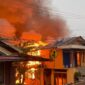 Peristiwa kebakaran yang terjadi di Tenggarong (Latif/Eksposisi)
