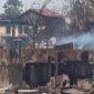 Kawasan permukiman yang dilanda bencana kebakaran di Kelurahan Melayu Kecamatan Tenggarong (Latif/Eksposisi)