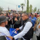 Kunjungan Wakil Gubernur Kalimantan Timur Seno Aji ke Posko Kebakaran di Kelurahan Melayu Kecamatan Tenggarong (Latif/Eksposisi)