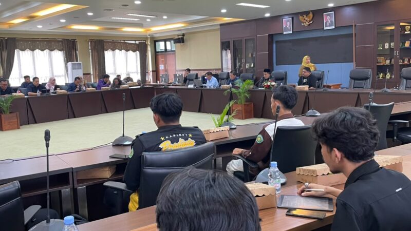 RDP DPRD Kutai Kartanegara membahas status, pengelolaan, serta optimalisasi pemanfaatan aset Auditorium Unikarta (Latif/Eksposisi)